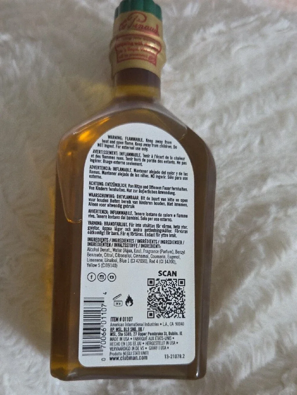 Whiskey Woods After Shave - Green
